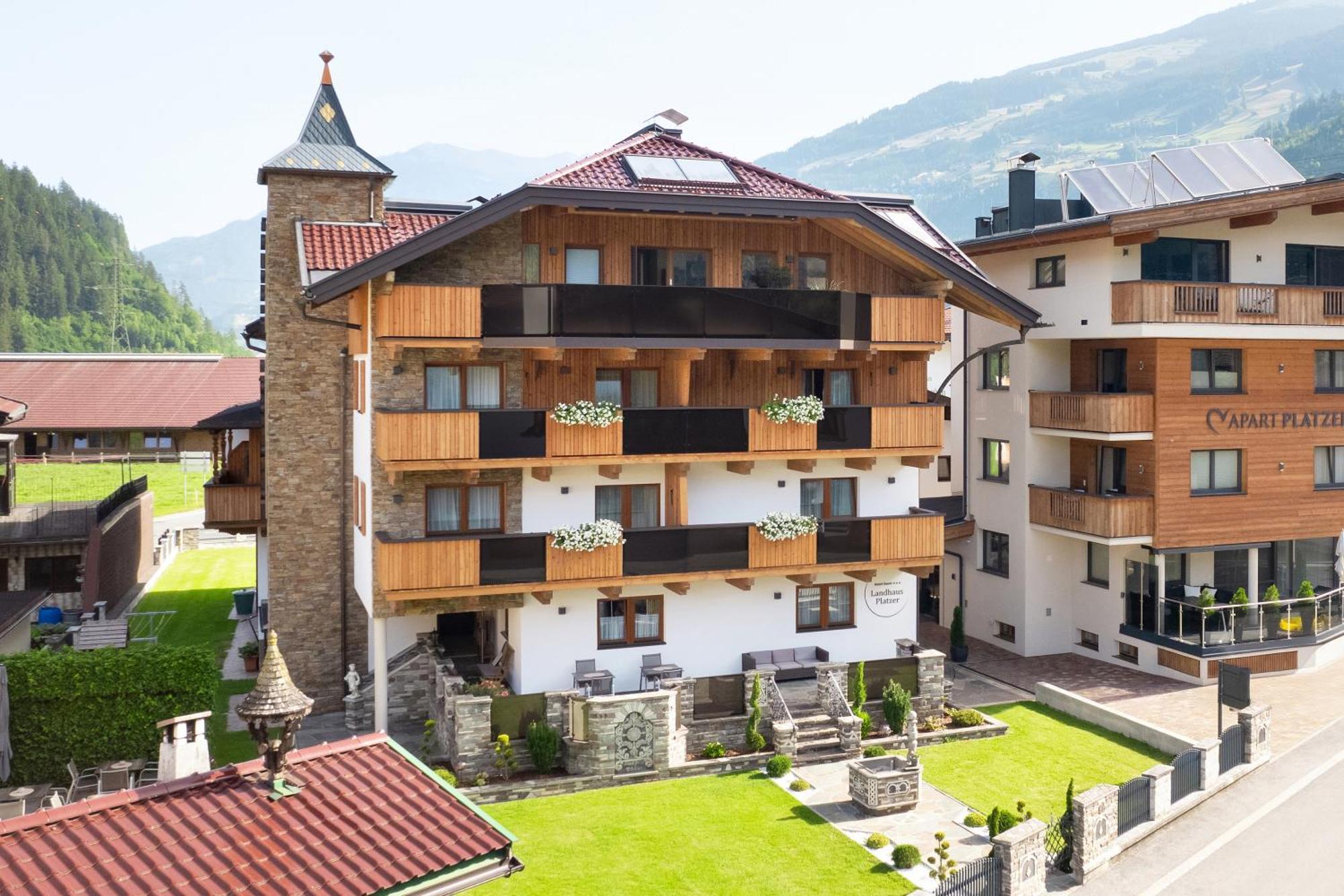 Hotel Garni Landhaus Platzer 젤암질러 외부 사진
